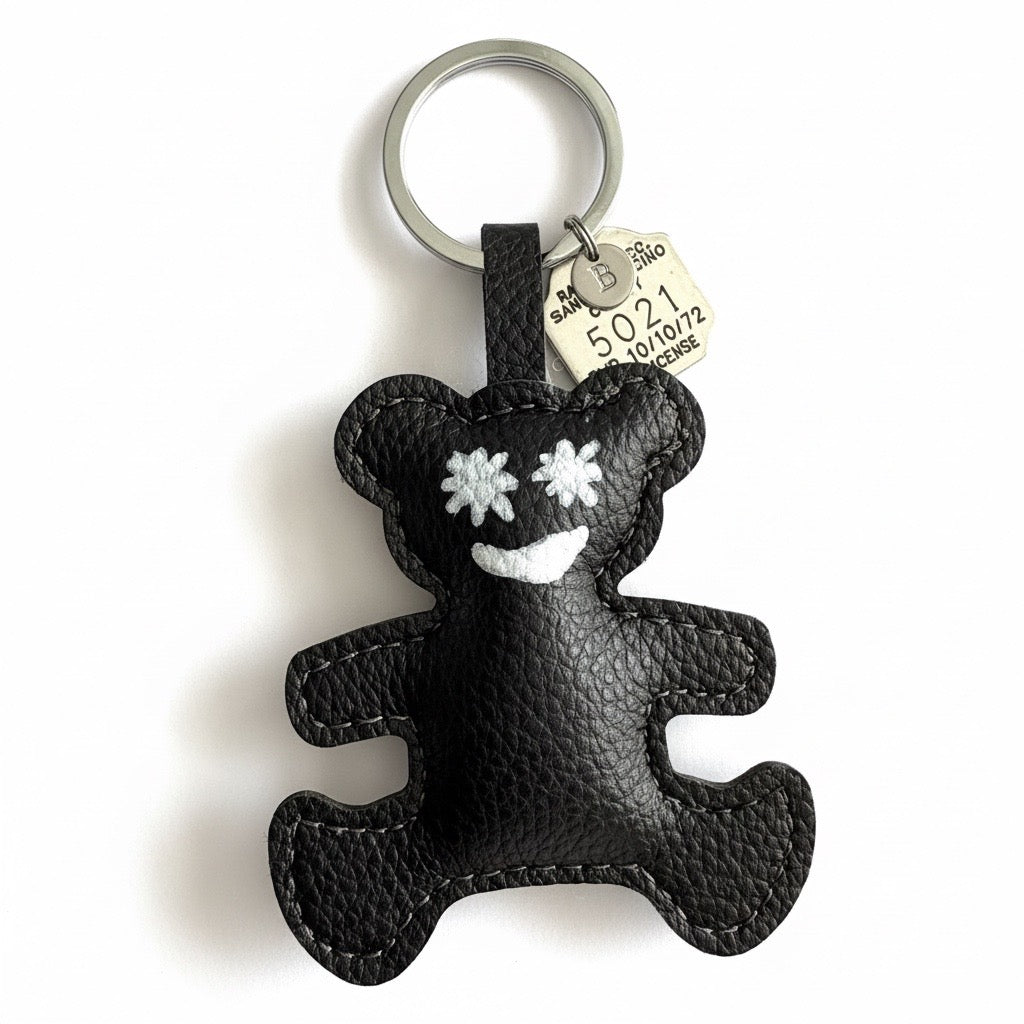 Noir Bear Keychain