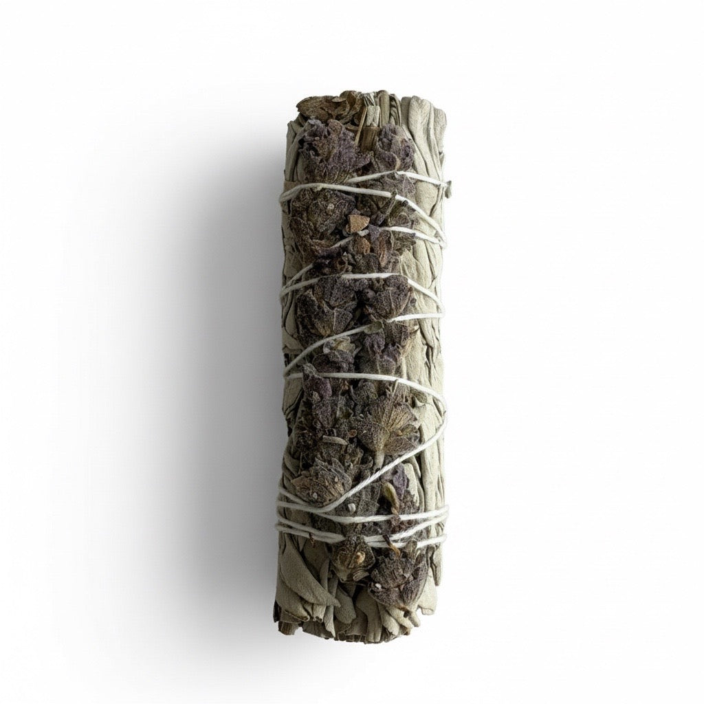 Lavender with White Sage Smudge Sticks Pack of 2